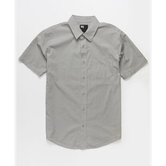 RSQ Mens Solid Chambray Button Up
Shirt - GRAY Tillys - Picture 1 of 7